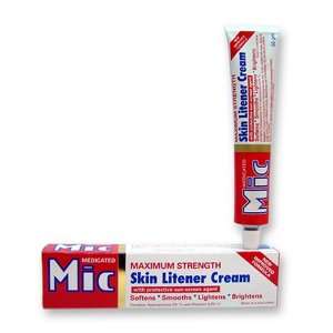  MIC Medicated Skin Litener Cream Maximum Strength Beauty
