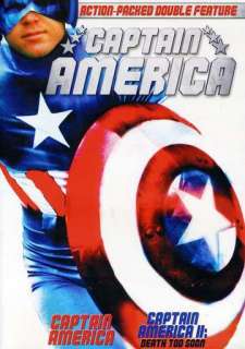 CAPTAIN AMERICA/CAPTAIN AMERICA II DEATH TOO SOON [DVD NEW 