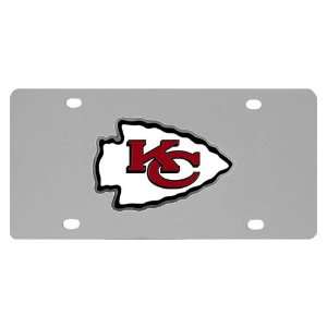 Kansas City Chiefs NFL License/Logo Plate  Sports 