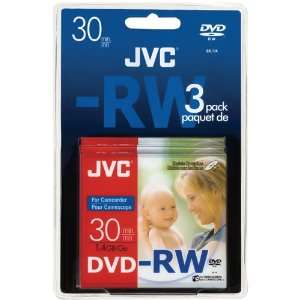  JVC 80MM Rewritable Mini DVD RW for Camcorders 