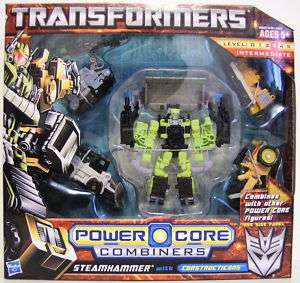 STEAMHAMMER with CONSTRUCTICONS Transformers Power Core Combiners 