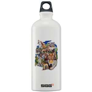  Sigg Water Bottle 1.0L Wolf Collage 