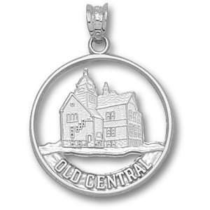  Oklahoma State University Old Central Pendant (Silver 