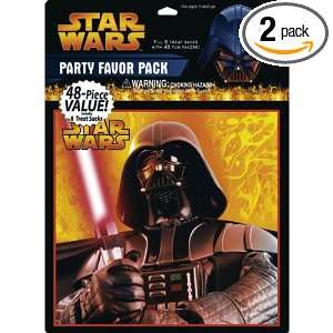 Star Wars Episode III Party Favor Pack, 48 Count Packages (Pack of 2 