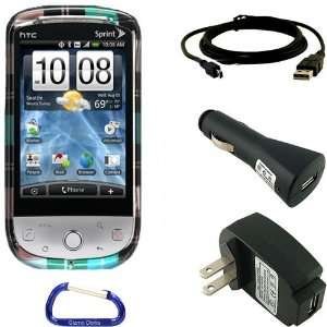   Cable, Car Charger, and Wall Travel/Home Charger with Free Carabiner