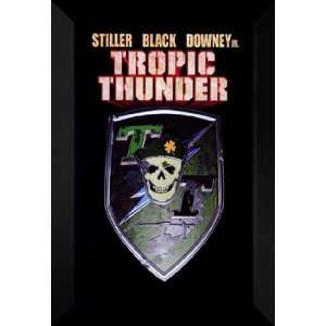  Tropic Thunder 27x40 FRAMED Movie Poster   Style F 2008 