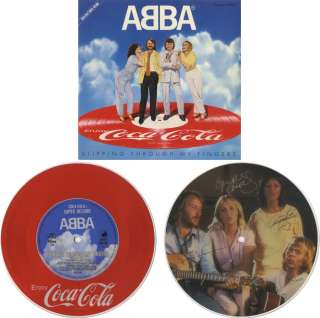   COCA COLA SLIPPING THROUGH MY FINGERS JAPAN PROMO PICTURE DISC  