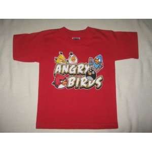 Red Angry Birds Slingshot Youth Mens Adult Tee T Shirt USA Seller 