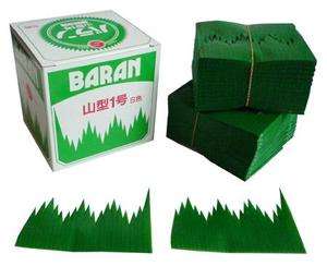 Lunch Box Sushi Divider Film Baran 1000pcs Green Grass  