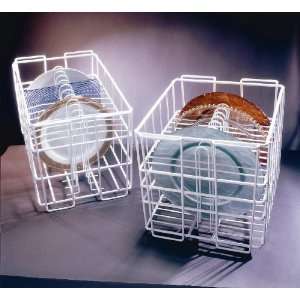  Porcelain Charger Plate Rack 12 Slots: Home & Kitchen