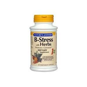  Natures Answer B Stress with Herbs Vegetarian Suitable Not 