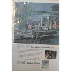  Vintage 1 Page Magazine Car Auto Ad  1964 Oldsmobile 