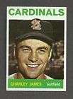 1964 Topps # 357 Charley James   St.L. Cardinals NM/MT