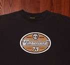 Timberland Outdoor Clothing Hiking Active Sports Blue T Shirt Large