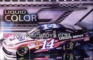 2011 Tony Stewart #14 Mobil 1/OD Liquid Color Platinum 124 Nascar 