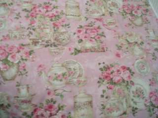 YARD.ROSE GARDEN TEA by RO GREGG~Shabby~Cottage~Chic~Fabric~Crafts 