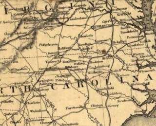 1851 railroad map of the eastern half of the U.S.  