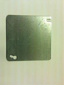 Square Metal Electrical Box Covers (sold by the box 50 pcs each 