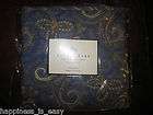Pottery Barn PAISLEY QUILTED STANDARD SHAM, BLUE, NEW