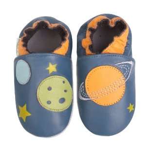  Momo Baby Soft Sole Baby Shoes   Planets Blue 18 24 Months 
