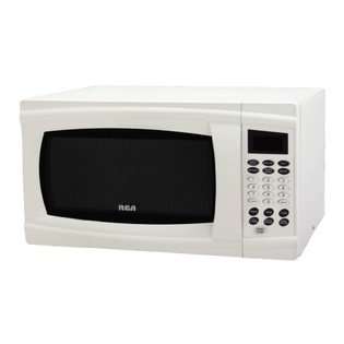 RCA RMW1112 1.1 Cubic Feet Microwave Oven, White 