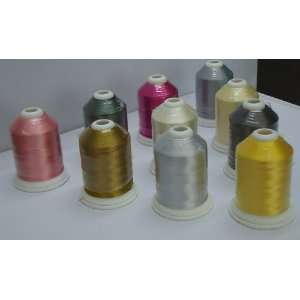  whole 100 polyester embroidery thread with Arts, Crafts & Sewing