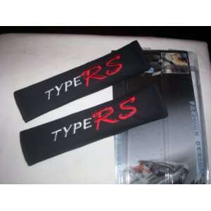   Seat Belt Safety Pillow with Type RS Embroidery 