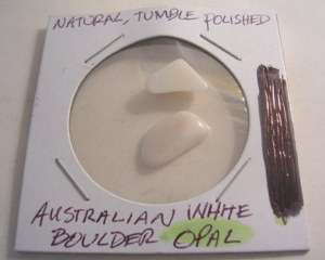 Natural Australian White Boulder OPAL Loose Gemstones  