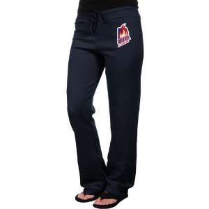 NCAA UIC Flames Ladies Navy Blue Logo Applique Sweatpant 