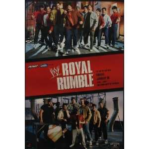  WWF Royal Rumble Raw Smackdown Poster