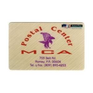   Phone Card MCA Postal Center Ramey, Puerto Rico 