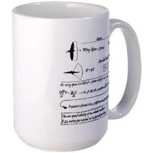  Velocity of Unladen Swallow Funny Large Mug by CafePress 