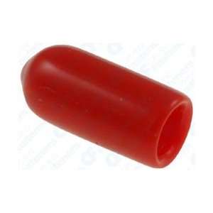  50 Vinyl Vacuum Cap Red For 1/4 Outer Diameter Tube 