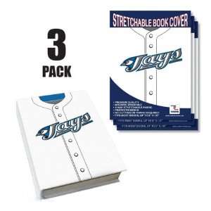  Toronto Blue Jays Stretch Book Covers (3 Pack) Sports 