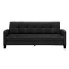 Dorel Home Products Delaney Black Sofa Sleeper