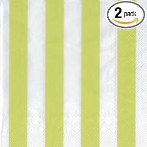  Ideal Home Range 3 Ply Paper Lunch Napkins, Kiwi Green and 