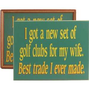  Davis and Small Decor 2063F Best Trade golf wife