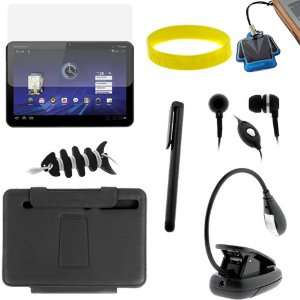LCD Screen Protector + 3.5mm Headset With Mic + Fishbone Headset Wrap 