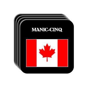 Canada   MANIC CINQ Set of 4 Mini Mousepad Coasters 