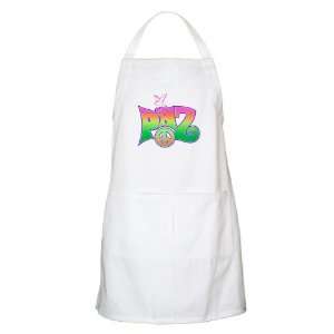  Apron White Paz Spanish Peace with Dove and Peace Symbol 