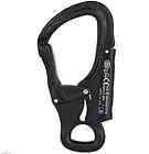   FUSION 9005 BLACK STEEL AUTO LOCK CARABINERS LOT OF 10 PCS +1 PC FREE