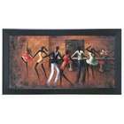 Coaster Hand Painted Oil Painting on Canvas in Dancing Theme