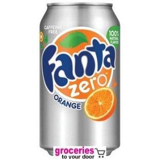 Fanta Soda Orange 12 Oz Fridge Pack: Grocery & Gourmet Food