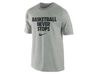 Nike Store. Nike Basketball Never Stops Mens T Shirt