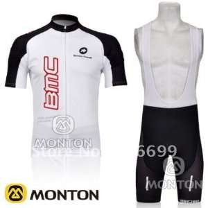  bmc white short sleeve cycling jerseys and bib shorts sets/cycling 