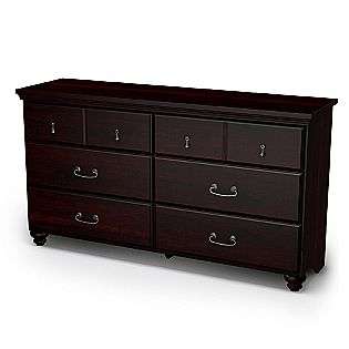 South Shore Noble collection Dresser Dark Mahogany  For the Home 