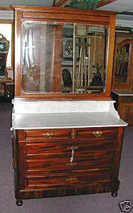 Fabulous C.1870 French Louis Philippe Mahogany Dresser  