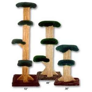  Mushroom Cat Tree  Size 48 INCH  Color   Base Brown 