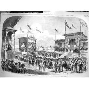    1869 Opening Suez Canal Blessing Port Said Royalty