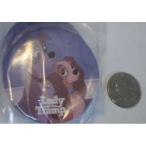  Disney Vintage Lady and the Tramp Button 